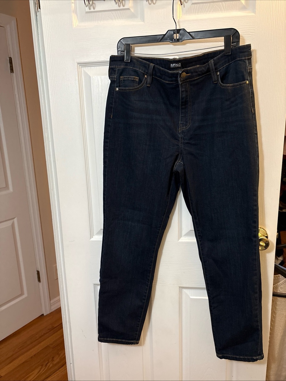 Buffalo David Bitton Dark Indigo Slim Straight Jeans